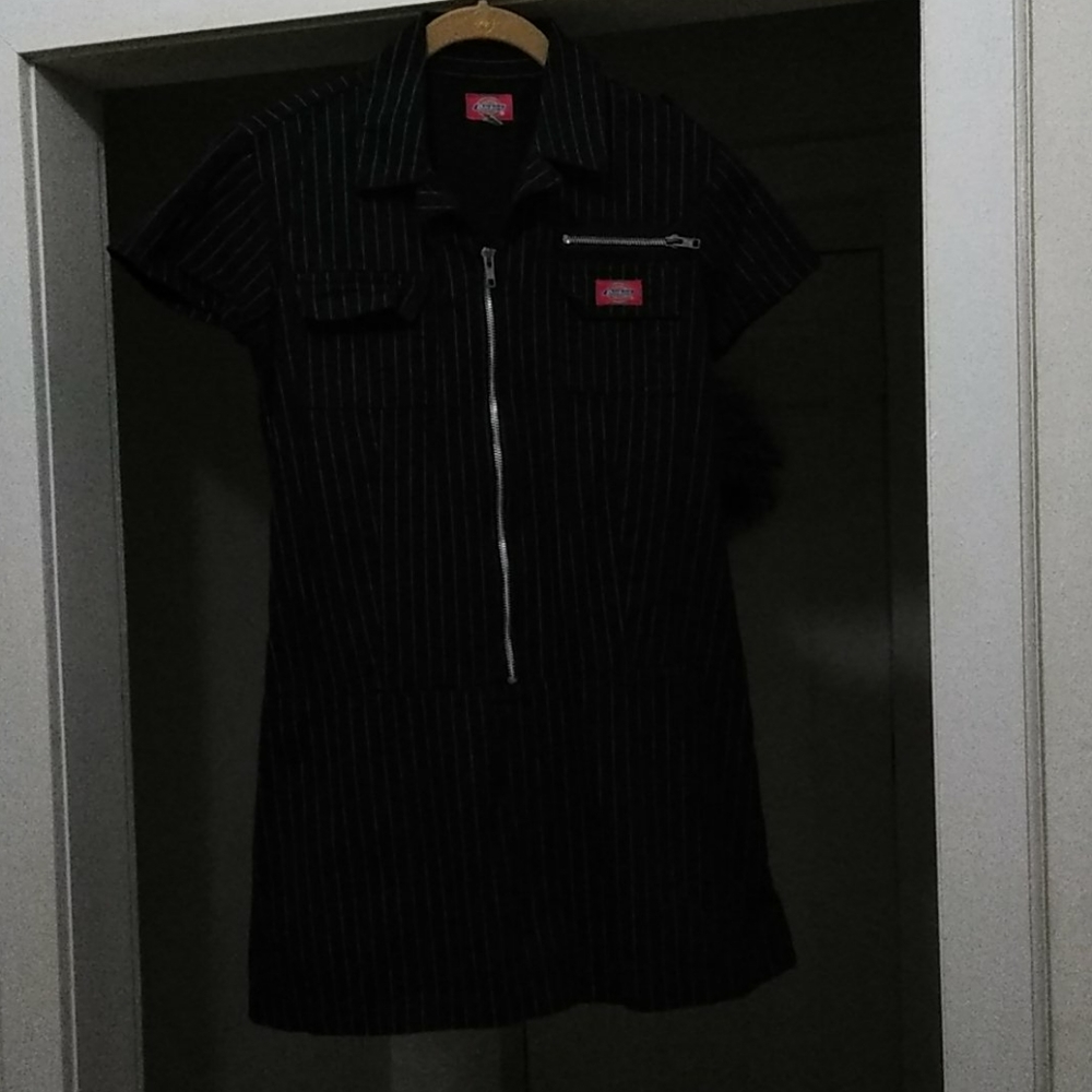 Dickies Pinstripe Mini dress